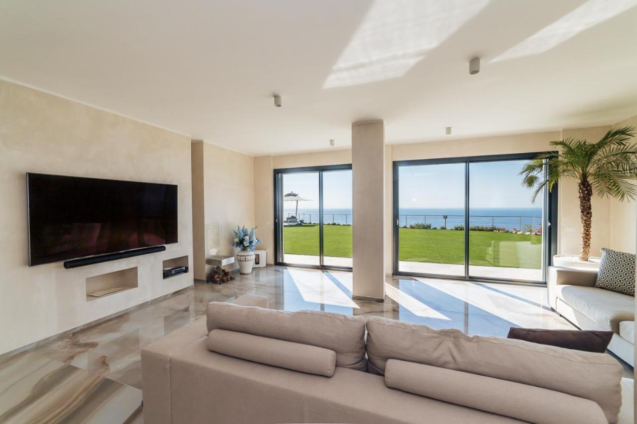 Villa Sabrina Riviera Dei Fiori A Picco Sul Mare Con Piscina Privata ,Wellness & Spa Імперія Екстер'єр фото