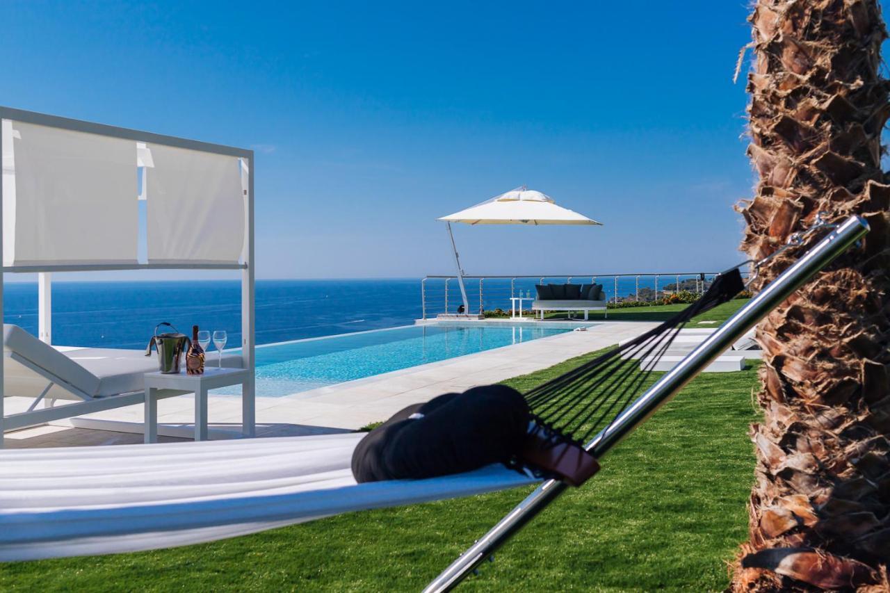 Villa Sabrina Riviera Dei Fiori A Picco Sul Mare Con Piscina Privata ,Wellness & Spa Імперія Екстер'єр фото