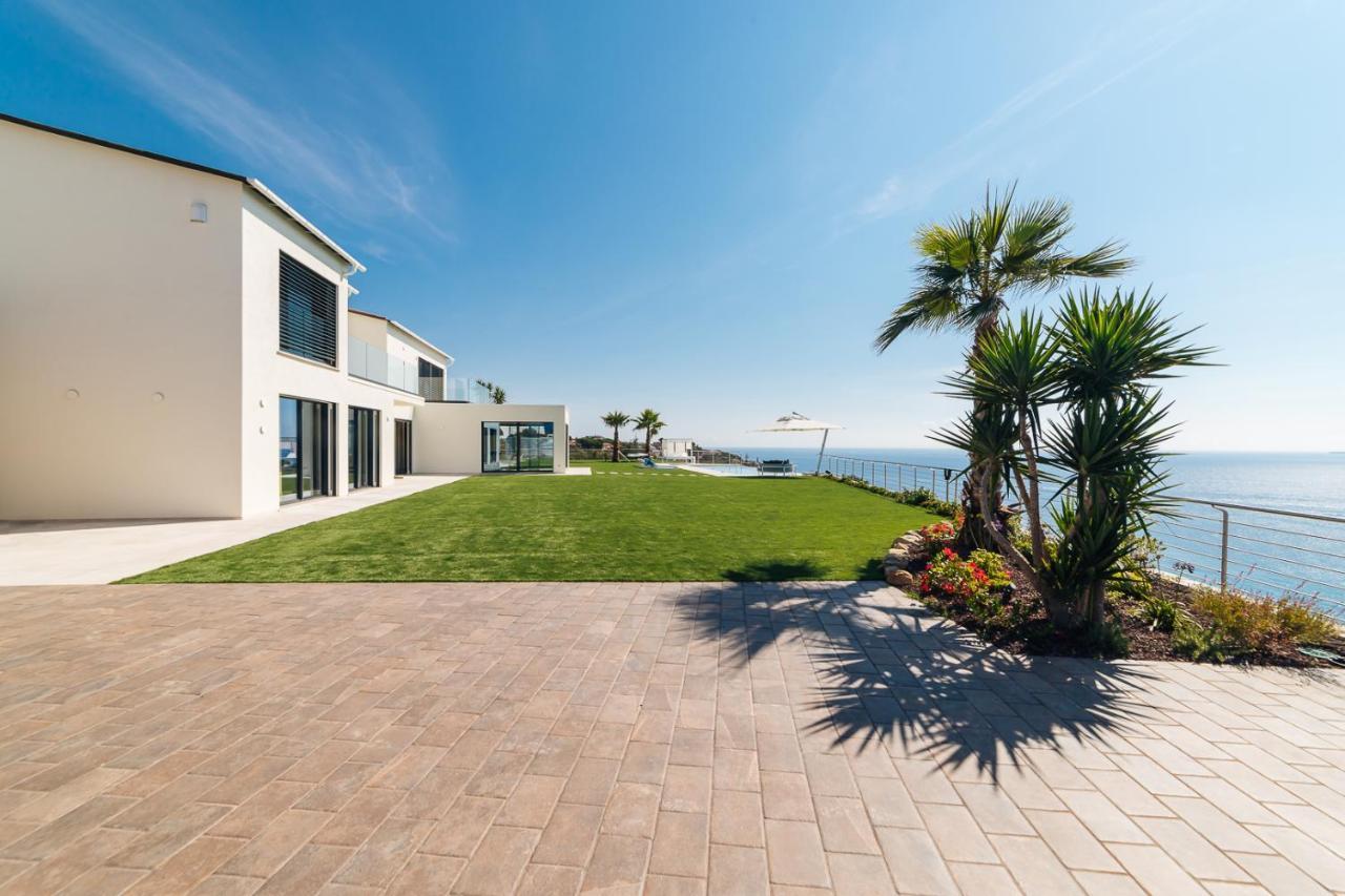 Villa Sabrina Riviera Dei Fiori A Picco Sul Mare Con Piscina Privata ,Wellness & Spa Імперія Екстер'єр фото