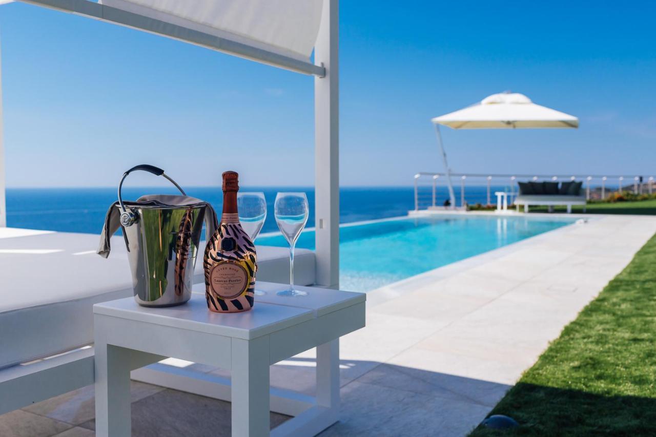 Villa Sabrina Riviera Dei Fiori A Picco Sul Mare Con Piscina Privata ,Wellness & Spa Імперія Екстер'єр фото