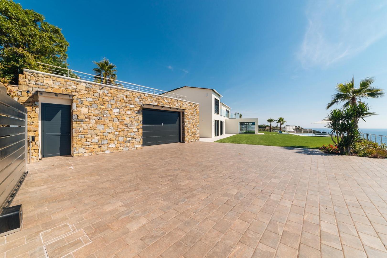 Villa Sabrina Riviera Dei Fiori A Picco Sul Mare Con Piscina Privata ,Wellness & Spa Імперія Екстер'єр фото